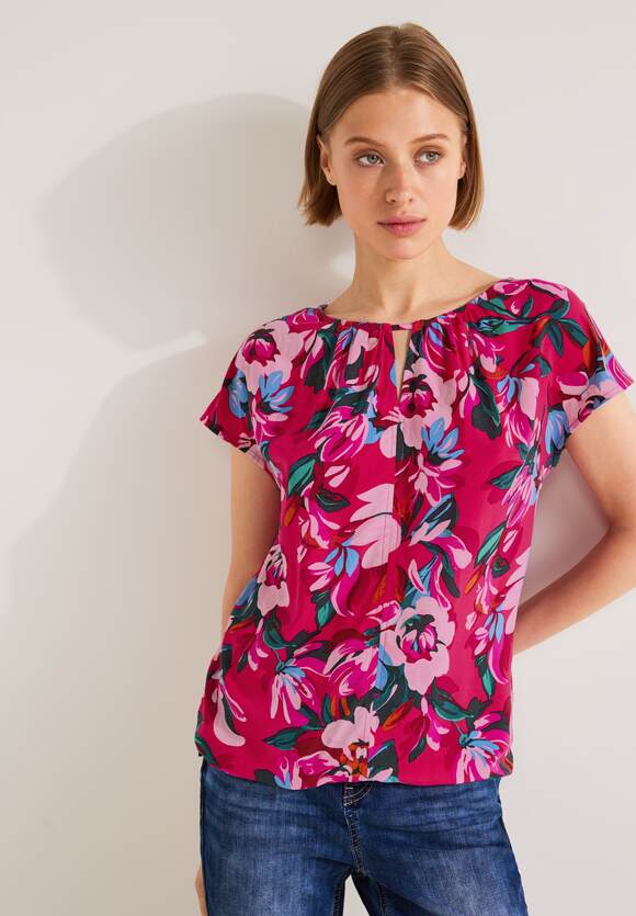 Materialmix - Online-Shop ONE | Damen Berry STREET Shirt ONE Print Rose STREET