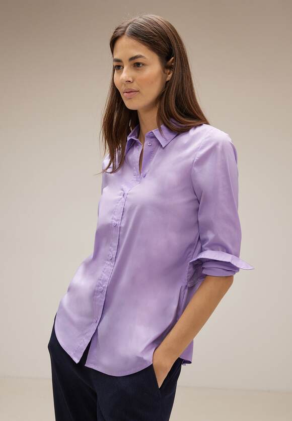 STREET ONE Office Longbluse Damen - Soft Pure Lilac | STREET ONE Online-Shop