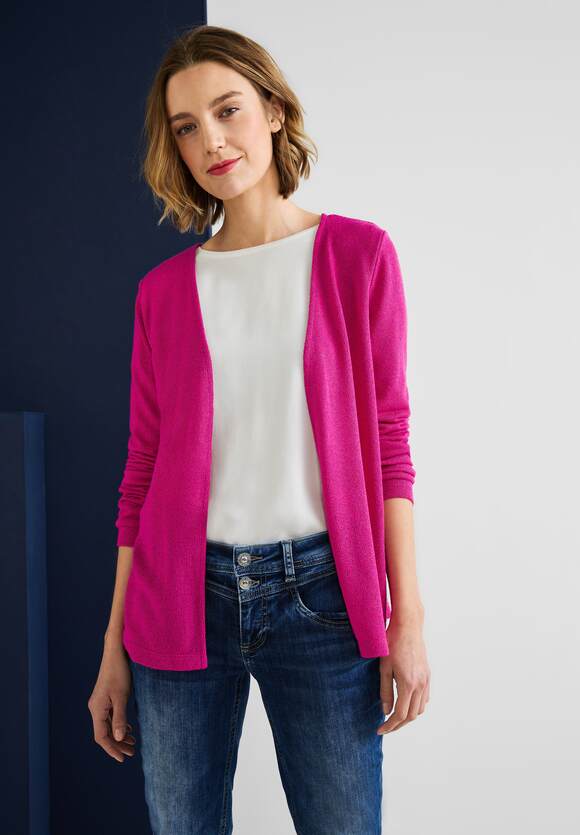 STREET ONE Open shirtjas Dames - Style Nette - Nu Pink | STREET ONE  Online-Shop
