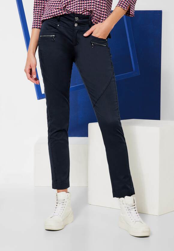 STREET ONE Casual Fit | Mighty Online-Shop Hose ONE Style Damen Yulius STREET Blue - 