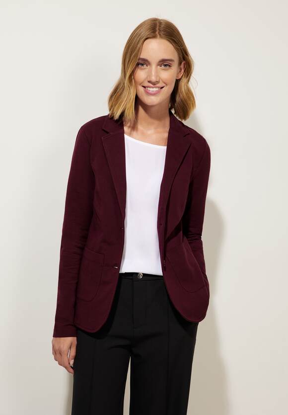 STREET ONE Basic Blazer Damen - Purple Brown | STREET ONE Online-Shop