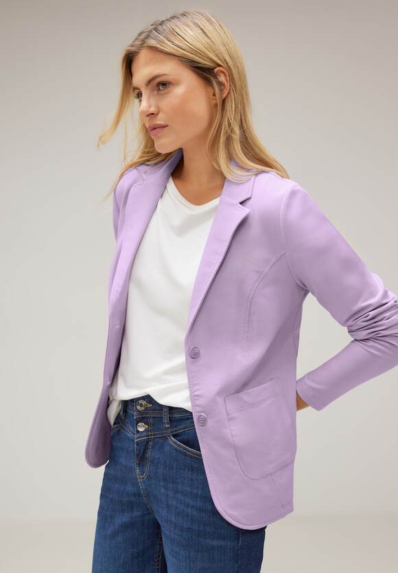 STREET ONE Basic Blazer Damen - Soft Pure Lilac | STREET ONE Online-Shop