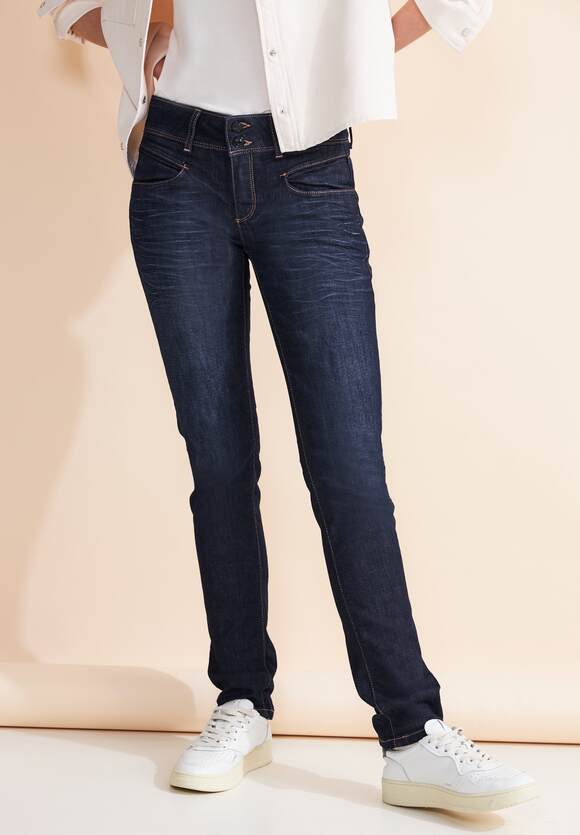 Jeans Blue Casual Style Soft | Wash - Online-Shop STREET Jane ONE STREET ONE - Fit Damen