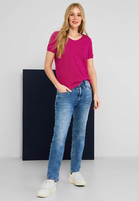 Gerda ONE Crash - Style in Unifarbe | STREET Damen Pink STREET Online-Shop Shirt - ONE Nu