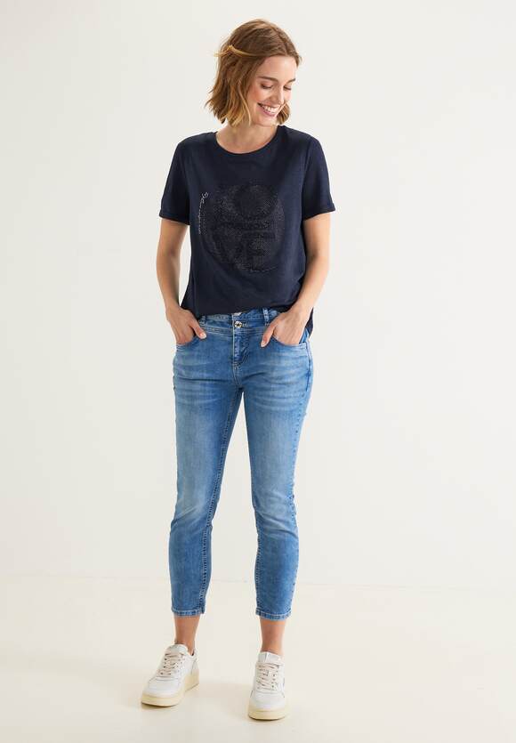 Damen | Blue Partprint Online-Shop STREET - T-Shirt STREET Deep ONE ONE