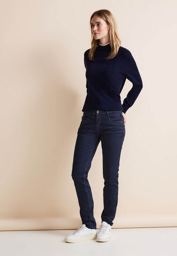 STREET ONE Thermo Jeans Damen - Style Jane - Clean Indigo Wash | STREET ONE  Online-Shop