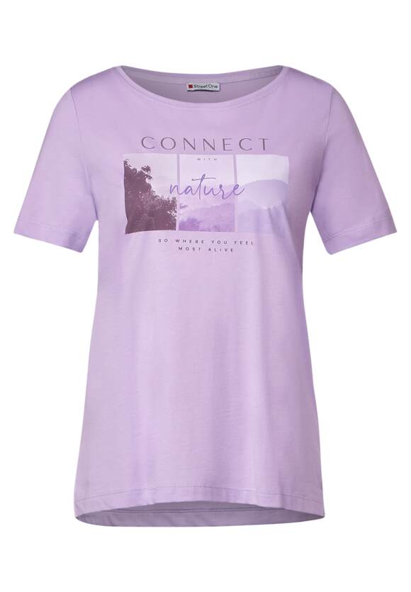ONE T-Shirt ONE Soft Lilac Damen | - STREET Online-Shop STREET Fotoprint Pure