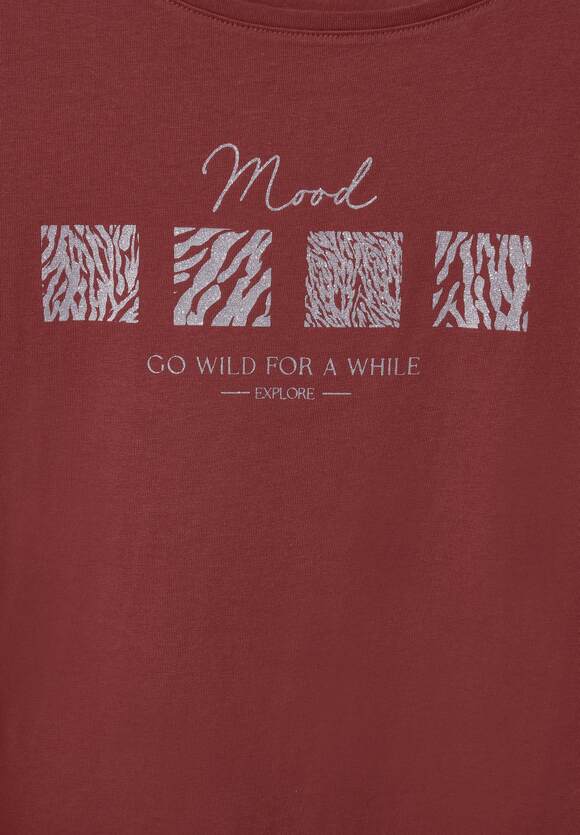 Dark Foxy Red | ONE ONE Damen T-Shirt - STREET mit STREET Artwork Online-Shop Print