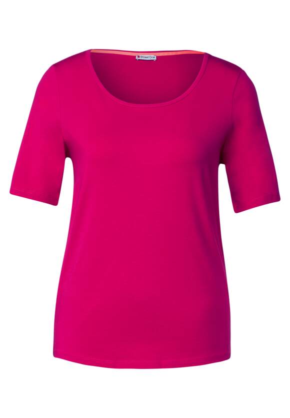 Online-Shop Damen STREET Pink Nu T-Shirt - STREET ONE | ONE Basic