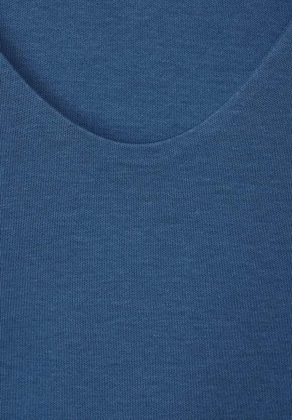 STREET - Basic ONE Style Palmira Dahlia - Damen | STREET ONE Kurzarmshirt Online-Shop Blue