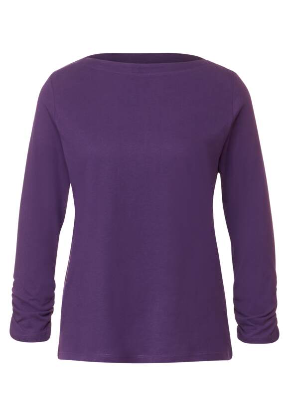 Shirt | Lilac STREET 3/4 - Pure STREET ONE Damen ONE Softes Ärmel Online-Shop mit Intense