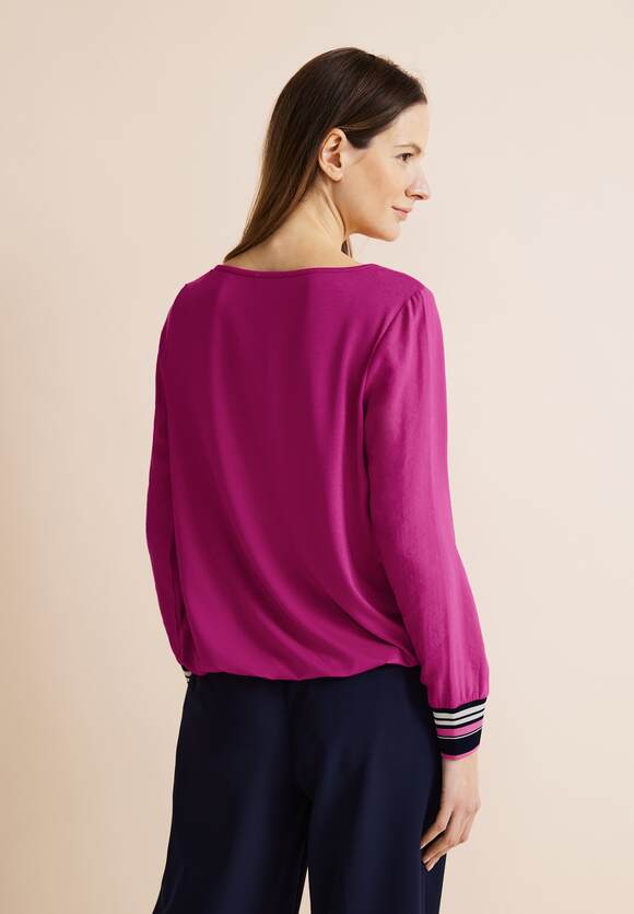 ONE Bright | Online-Shop Materialmix ONE Damen - Langarmshirt Cozy STREET STREET Pink