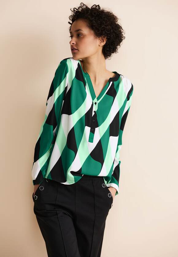 Online-Shop Style Green | STREET Fern - STREET Damen Nette Offene - ONE ONE Shirtjacke