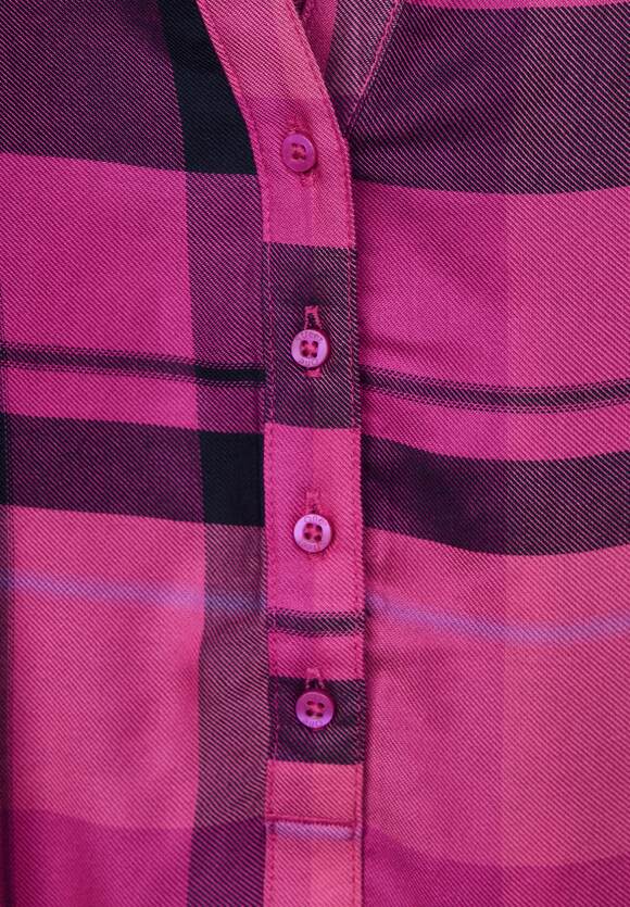 STREET ONE Bluse aus Viskose Damen - Style Bamika - Bright Cozy Pink | STREET  ONE Online-Shop