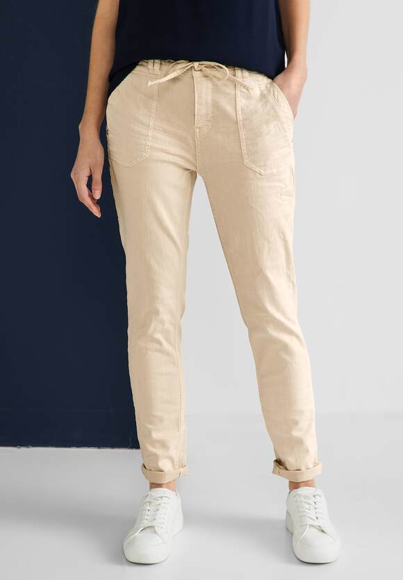 STREET STREET Fit - Light Online-Shop Sand ONE Jeans - Damen Loose | Bonny Style ONE Washed Smooth