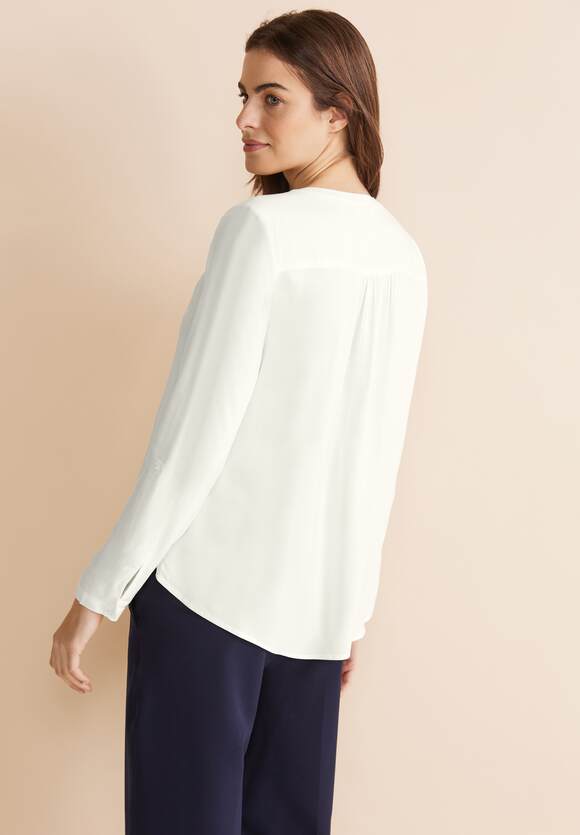 Damen Style - Bluse White ONE Off Tunikastyle STREET ONE - | Online-Shop STREET im Bamika