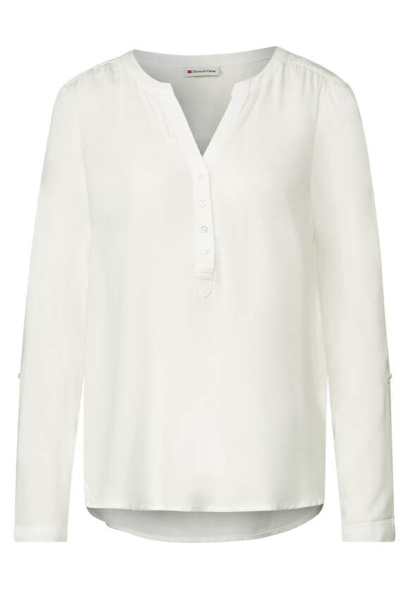 STREET ONE Bluse im Tunikastyle Damen - Style Bamika - Off White | STREET  ONE Online-Shop | 