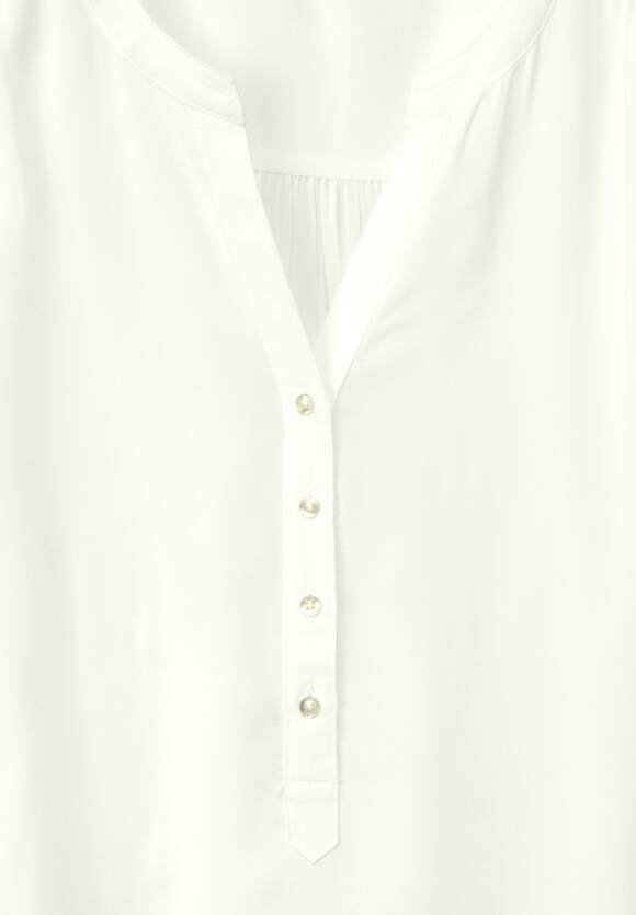 STREET ONE Bluse im Tunikastyle Damen - Style Bamika - Off White | STREET  ONE Online-Shop