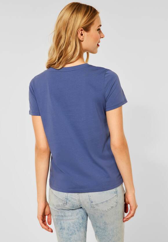 STREET ONE T-Shirt mit Blue Partprint - | Online-Shop Lake ONE Damen STREET