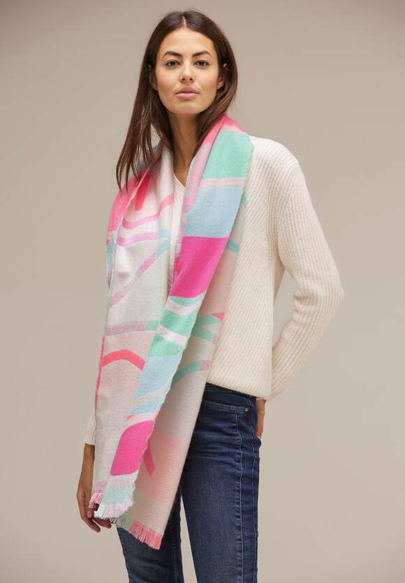 STREET ONE Doubleface Multicolor - ONE Online-Shop Schal | Damen STREET