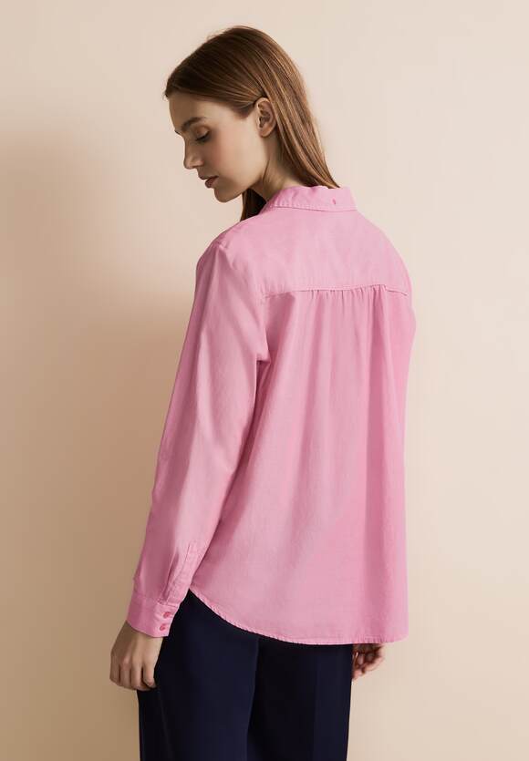 ONE Damen STREET Hemdbluse - Online-Shop ONE Cozy Pink | Streifen STREET