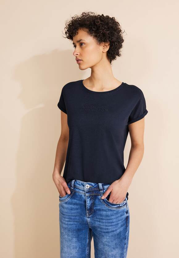 Deep Blue Damen Steinchen Online-Shop mit | T-Shirt ONE ONE - STREET STREET
