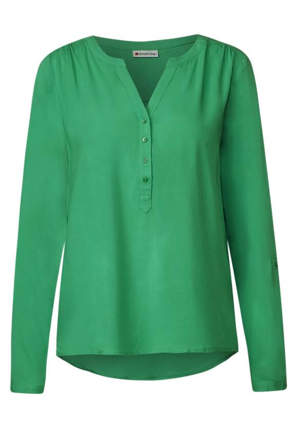 STREET ONE Bluse | Fresh ONE im - - STREET Style Bamika Damen Tunikastyle Green Gentle Online-Shop