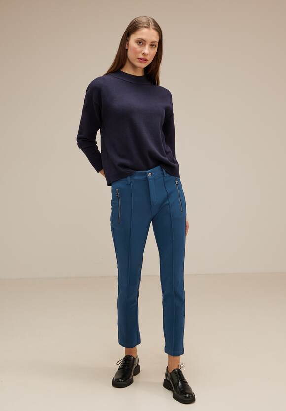 Blue - ONE Fit | Style York Atlantic Damen Hose Slim ONE - STREET STREET Online-Shop