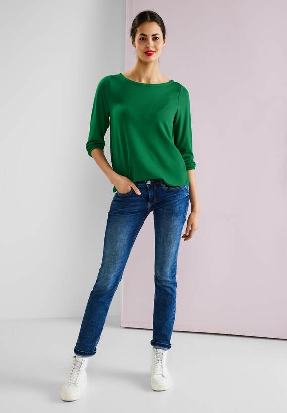 Shirt | STREET - Green STREET mit Brisk Style Evi ONE ONE 3/4 - Ärmel Damen Online-Shop