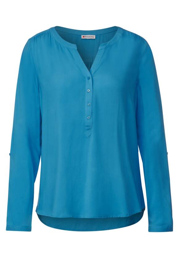STREET ONE Bluse im Tunikastyle Damen - Style Bamika - Alaska Blue | STREET  ONE Online-Shop