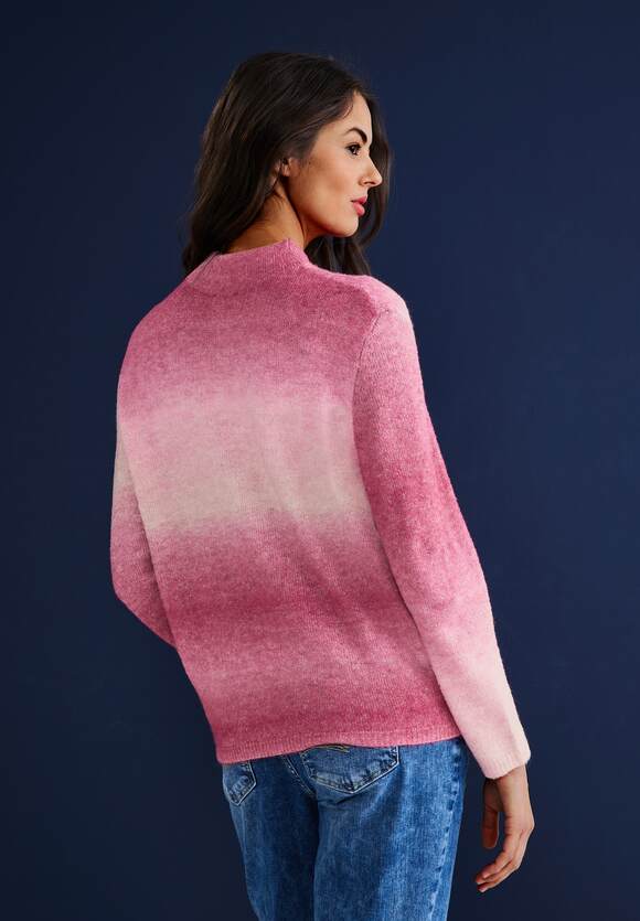 STREET ONE Pullover mit Farbverlauf Damen - Woody Rose | STREET ONE  Online-Shop