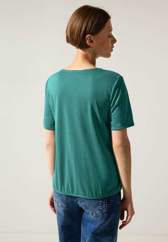 Green STREET Shirt ONE Online-Shop | - Seidenlook Damen STREET Lagoon ONE