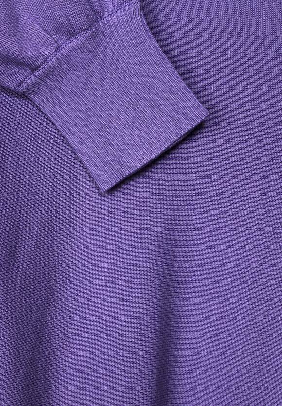 STREET ONE Pullover in - - Style Damen Violet | Noreen ONE Online-Shop Unifarbe STREET Tulip