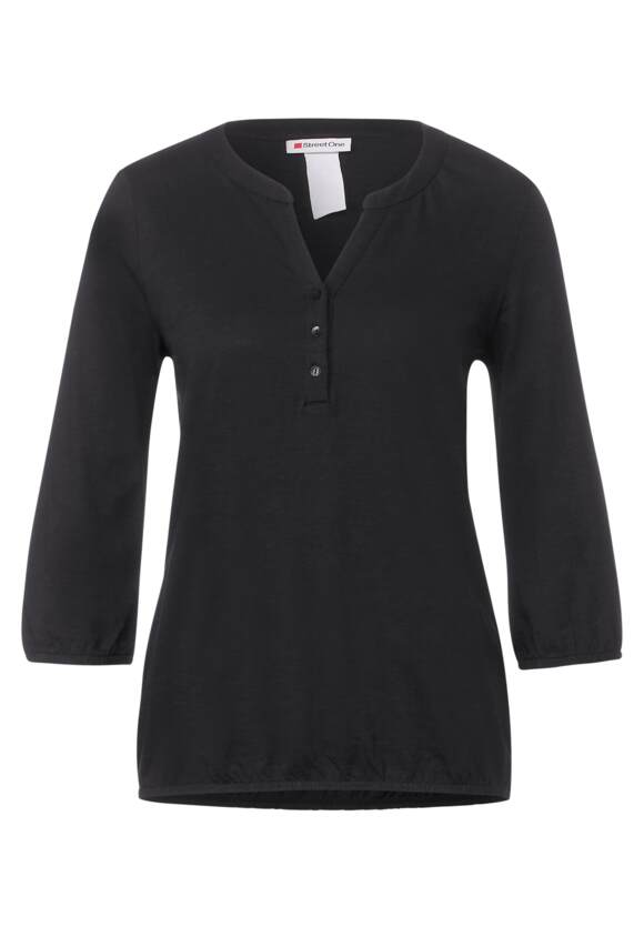 Jersey STREET in ONE Online-Shop - Damen Black STREET Unifarbe Shirt ONE |