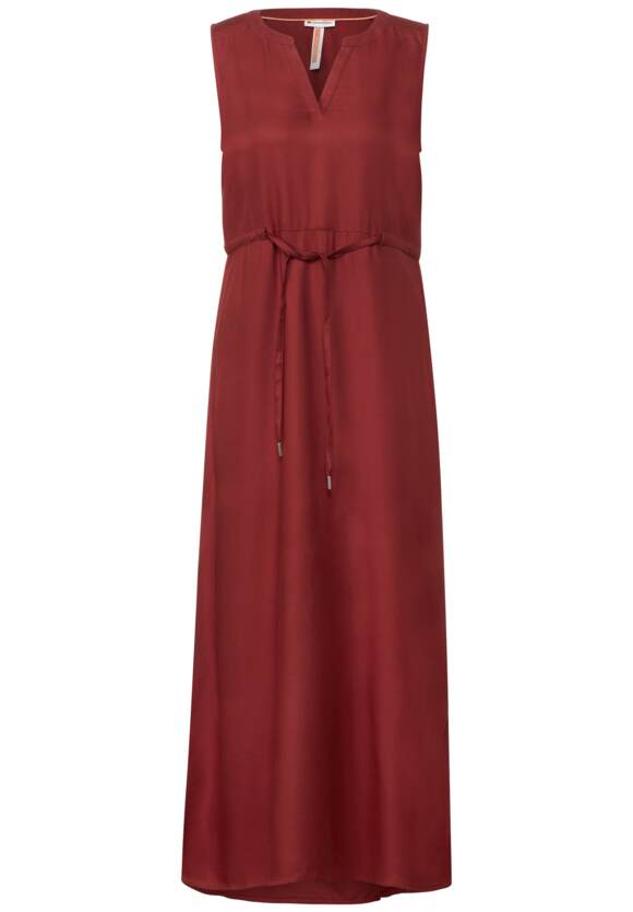 STREET ONE Maxi Viskose Kleid Damen - Foxy Red | STREET ONE Online-Shop