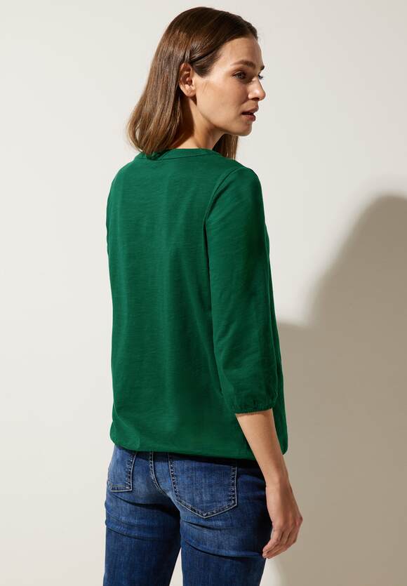 Online-Shop ONE STREET Jersey in ONE Green Gentle Damen Unifarbe | STREET Shirt -