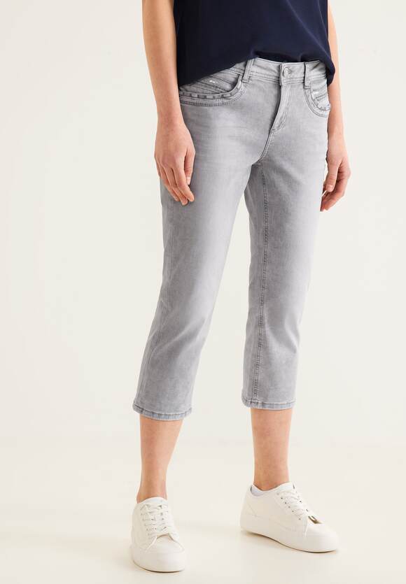 Casual fit jeans met stretch