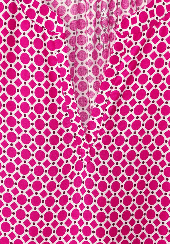 Damen STREET Alloverprint STREET Shirtbluse Oasis mit ONE Pink ONE - | Online-Shop