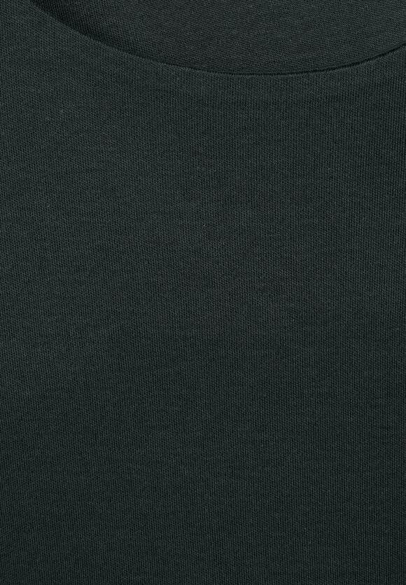 STREET ONE Shirt in Unifarbe Damen - Style Pania - Deep Clary Mint | STREET  ONE Online-Shop