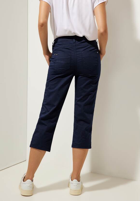 STREET ONE Casual Fit 3/4 Damen ONE Hose | Online-Shop STREET Deep - Blue Yulius Style 