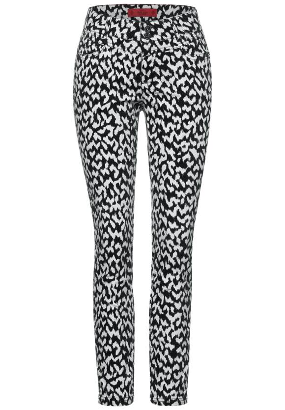 Image of Casual Fit Hose mit Print
