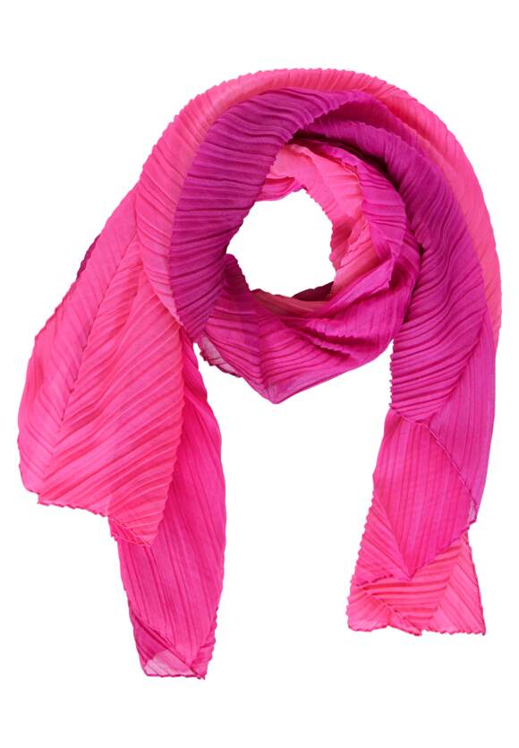 Pink Plissée ONE STREET - Longschal STREET ONE Damen | Online-Shop Bright Cozy