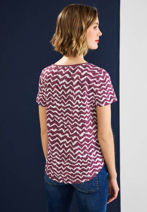 STREET ONE T-Shirt mit Zick Berry - Style Zack Tamed | Print Damen ONE Gerda STREET - Online-Shop
