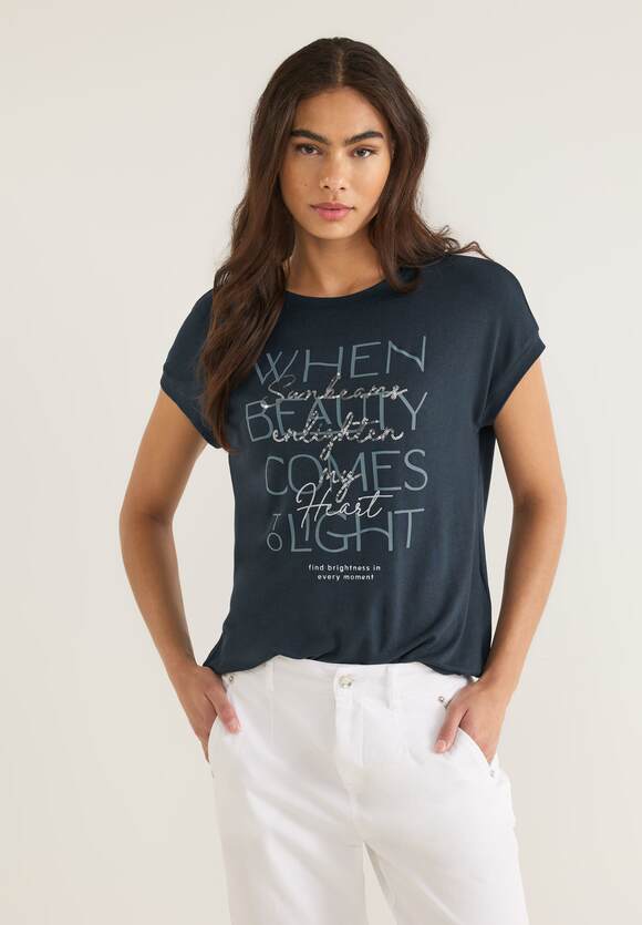 Oasis mit STREET - Minimalmuster Damen ONE ONE Shirt | - Aleyna Pink STREET Style Online-Shop
