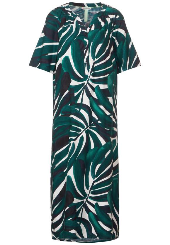 - STREET Kleid Damen ONE | Online-Shop Palmenprint Green ONE mit Lagoon STREET
