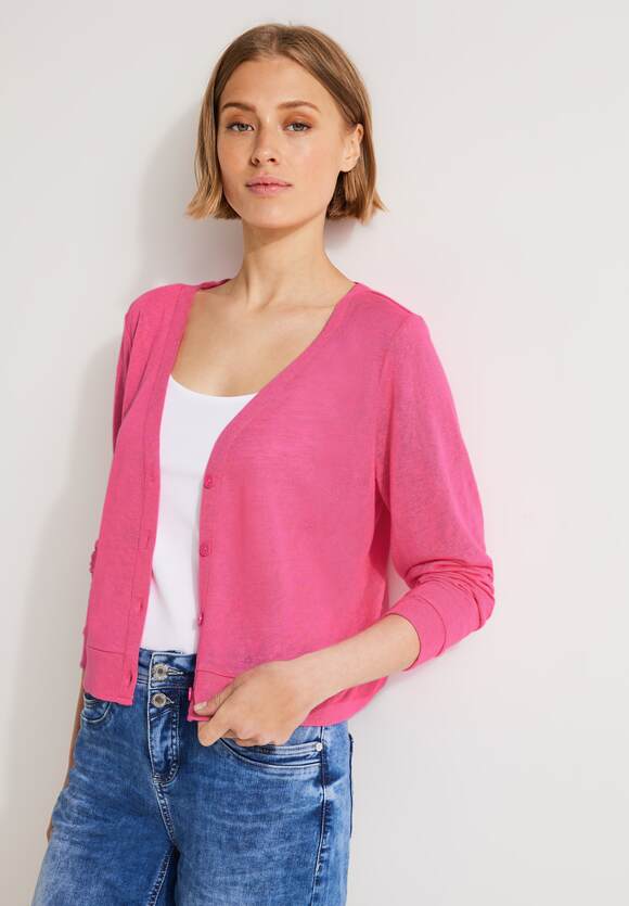 - Nette in Style | Damen Shirtjacke Unifarbe Nu ONE ONE - Online-Shop STREET Pink STREET
