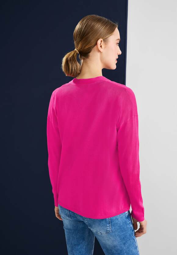 Offener Cardigan - Pink | STREET ONE Online-Shop STREET ONE Lavish Damen