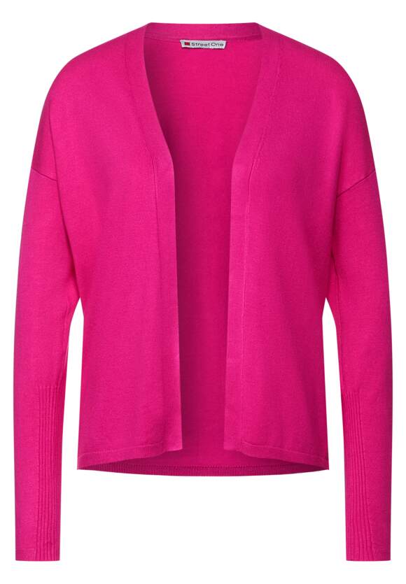 ONE - STREET STREET Damen Offener ONE Pink Online-Shop Cardigan Lavish |
