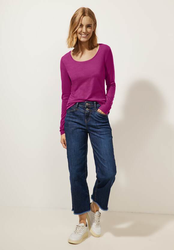 Style Pink ONE Longshirt - Ivy ONE - Online-Shop STREET STREET Magenta | Damen Basic