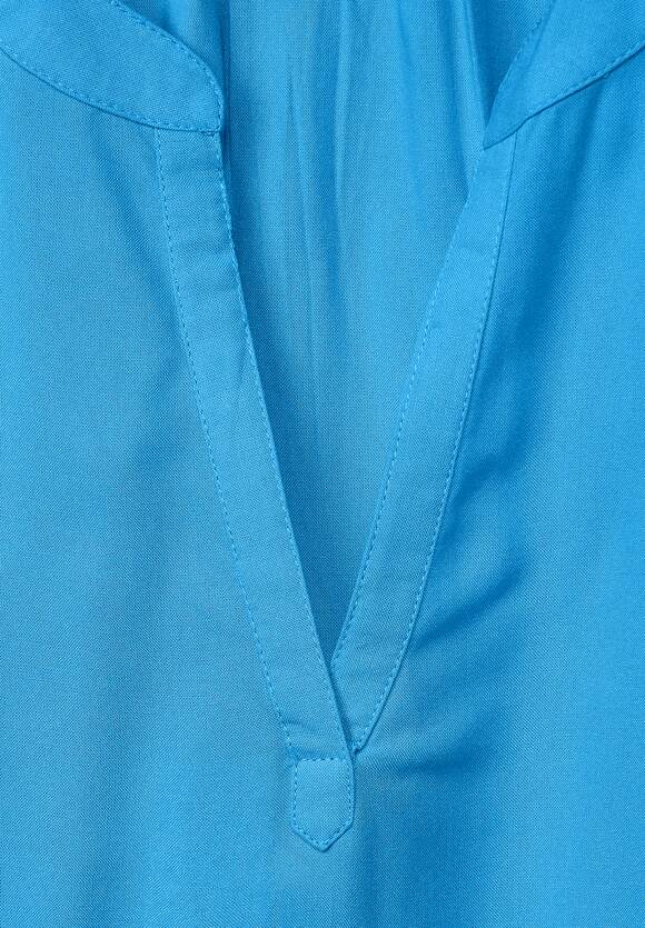 Blusenshirt - Damen Unifarbe | Online-Shop in Blue ONE STREET STREET ONE Splash